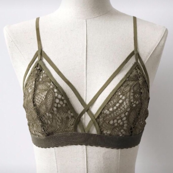 Sexy Army Lace Bralette - Picture 2 of 2